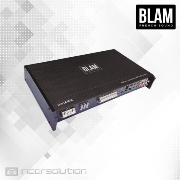 BLAM Live Series 100W x 4 Channel Class AB Pure SQ Amplifier LA 4100
