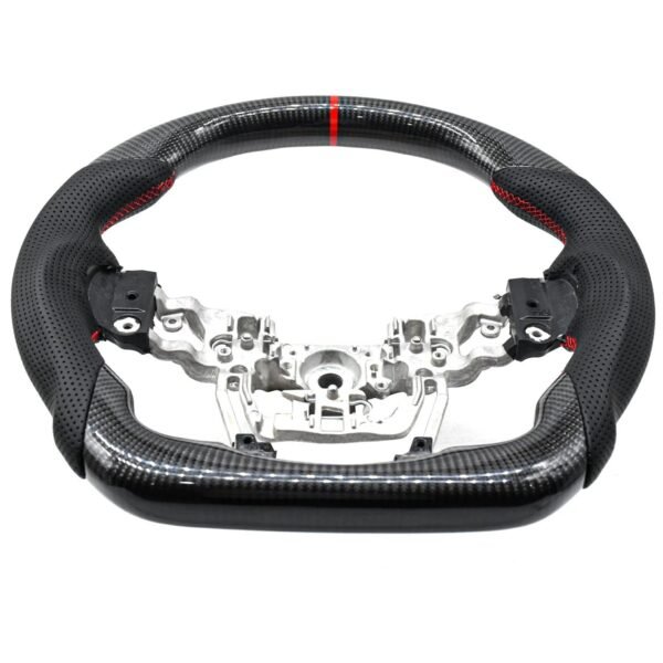 Toyota Real Carbon Fiber Steering Wheel for Toyota Fortuner / Innova Crysta / Hilux - Image 6