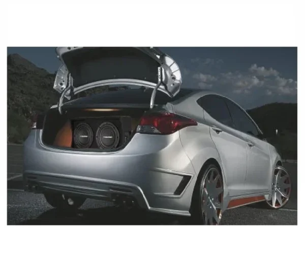 Blaupunkt TXB 2002A Dual 8" Class D Active Down Firing Subwoofer (200W RMS 600W Peak) - Image 3